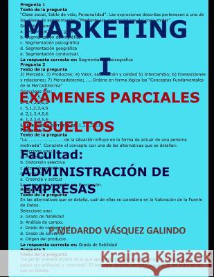 Marketing 1-Ex V. 9781720001348 Independently Published