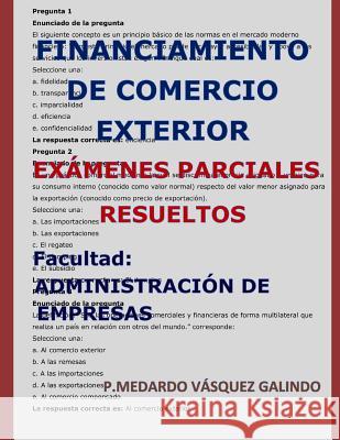 Financiamiento de Comercio Exterior-Ex V. 9781720035411 Independently Published