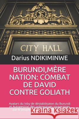 Burundi, M Darius Ndikiminwe 9781720080930