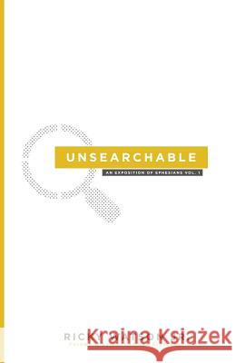Unsearchable Ricky Watso 9781720178798