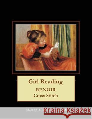 Girl Reading: Renoir Cross Stitch Pattern Cross Stitch Collectibles Kathleen George 9781721213313 Createspace Independent Publishing Platform