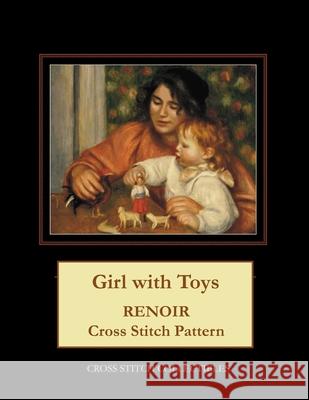 Girl with Toys: Renoir Cross Stitch Pattern Cross Stitch Collectibles Kathleen George 9781721213771 Createspace Independent Publishing Platform