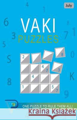 Vaki Puzzles July Rhys Michael Cullen 9781721786442