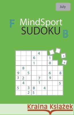 MindSport Sudoku July Cullen, Rhys Michael 9781721787005