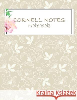 Cornell Notes Notebook: Note Taking Notebook, For Students, Writers, school supplies list, Notebook 8.5 x 11- 120 Pages Hang Cornote 9781721873180