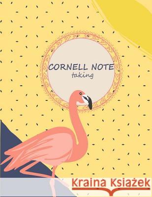 Cornell note taking: Note Taking Notebook, For Students, Writers, school supplies list, Notebook 8.5 x 11- 120 Pages Hang Cornote 9781721873241