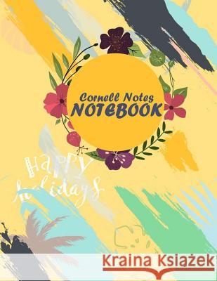 Cornell Notes Notebook: Note Taking Notebook, For Students, Writers, school supplies list, Notebook 8.5 x 11- 120 Pages Hang Cornote 9781721873258