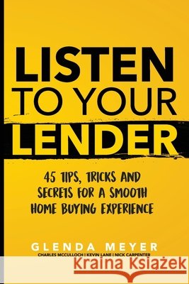 LTYL - Glenda Meyer Charles McCulloch Kevin D Lane Nicholaus Carpenter 9781722022877