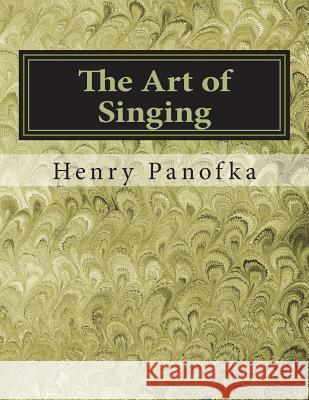 The Art of Singing: 24 Vocalises, Op. 81 for Soprano, M-Soprano and Tenor Henry Panofka 9781722110772 Createspace Independent Publishing Platform