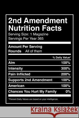 Second Amendment Nutrition Facts Anna Bulanan 9781722489502 Createspace Independent Publishing Platform