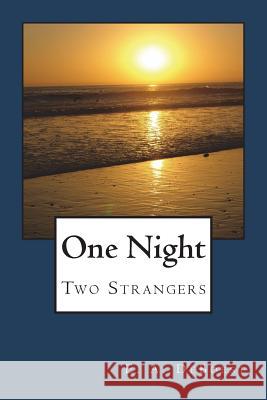 One Night: Two Strangers E. a. Deboest 9781722893392 Createspace Independent Publishing Platform