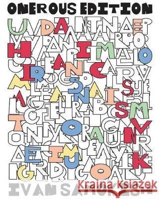 Umma Gamma: Onerous Edition: A very frustrating and challenging word search book Samokish, Ivan 9781723445057 Createspace Independent Publishing Platform
