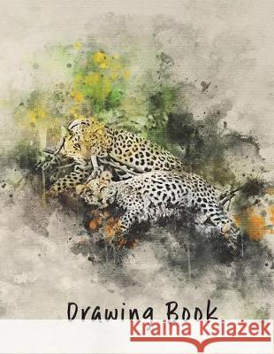 Drawing Book: Leopard 8.5x11 Marian Blake 9781723483790 Createspace Independent Publishing Platform