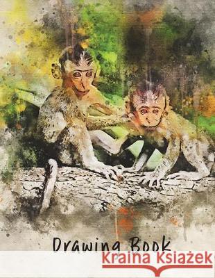 Drawing Book: Monkey 1 8.5x11 Marian Blake 9781723484216 Createspace Independent Publishing Platform