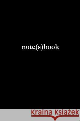 note(s)book Clawson, Jordan 9781724652393 Createspace Independent Publishing Platform