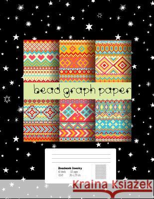 Bead Graph Paper: Graph Paper for Bead Pattern Designs Your Favorite/ Loomed Bead Projects/ Bracelet, Jewelry, Earring, Necklace /8.5