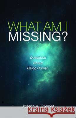 What Am I Missing? Joseph a. Edelheit Tony Jones 9781725259027 Wipf & Stock Publishers