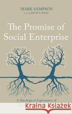 The Promise of Social Enterprise Mark Sampson John M. G. Barclay 9781725293953