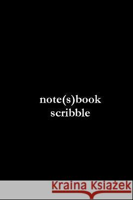 note(s)book scribble Clawson, Jordan 9781725827394