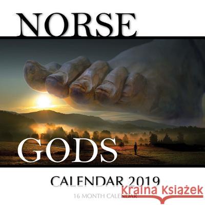 Norse Gods Calendar 2019: 16 Month Calendar Mason Landon 9781726385961