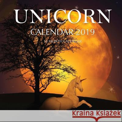 Unicorn Calendar 2019: 16 Month Calendar Mason Landon 9781726411486