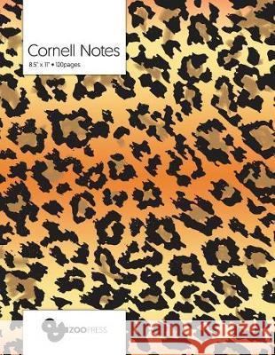 Cornell Notes: Jaguar Pattern Cover - Best Note Taking System for Students, Writers, Conferences. Cornell Notes Notebook. Large 8.5 x &zoo Press 9781726439978 