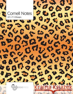 Cornell Notes: Leopard Pattern Cover - Best Note Taking System for Students, Writers, Conferences. Cornell Notes Notebook. Large 8.5 &zoo Press 9781726440073 Createspace Independent Publishing Platform
