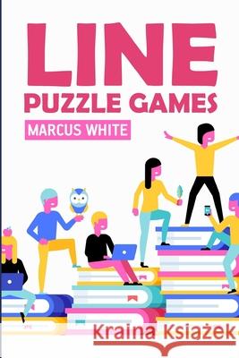 Line Puzzle Games: Find Squares Puzzles Marcus White 9781726658591 Independently Published