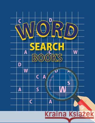 Word Search Books: 100 Word Search Puzzle Games, 8.5