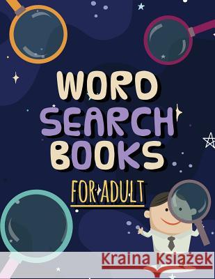 Word Search Books for Adult: Funny Word Search Puzzle Games, 8.5