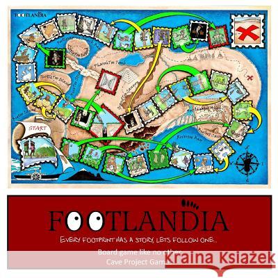 Footlandia: Board game rules Shumsky, Max U. 9781727228304 Createspace Independent Publishing Platform