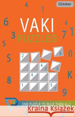 Vaki Puzzles October Rhys Cullen 9781727678963 Createspace Independent Publishing Platform