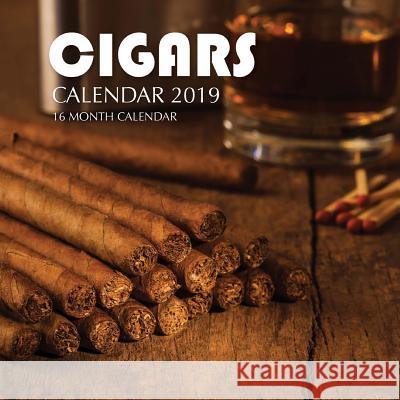 Cigars Calendar 2019: 16 Month Calendar Mason Landon 9781727793864