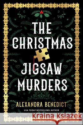 The Christmas Jigsaw Murders Alexandra Benedict 9781728284446 Poisoned Pen Press