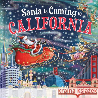 Santa Is Coming to California Steve Smallman Reuben McHugh 9781728287461 Hometown World