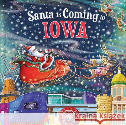 Santa Is Coming to Iowa Steve Smallman Reuben McHugh 9781728287850 Hometown World