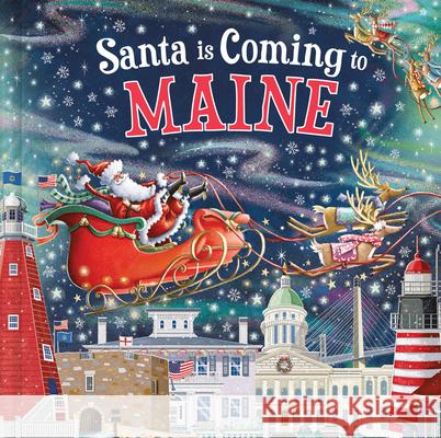 Santa Is Coming to Maine Steve Smallman Reuben McHugh 9781728288062