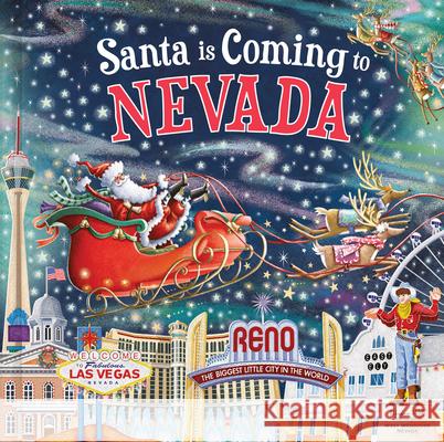 Santa Is Coming to Nevada Steve Smallman Reuben McHugh 9781728288369 Hometown World