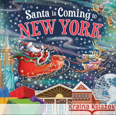 Santa Is Coming to New York Steve Smallman Reuben McHugh 9781728288482 Hometown World