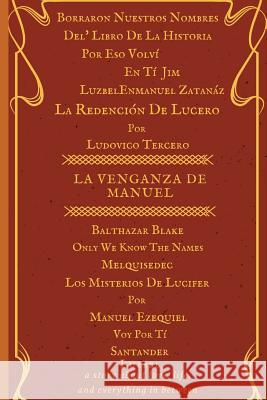 La Venganza de Manuel Only We Know the Names Ludovico Tercero 9781728826943 Independently Published
