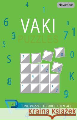 Vaki Puzzles November Rhys Cullen 9781729601785