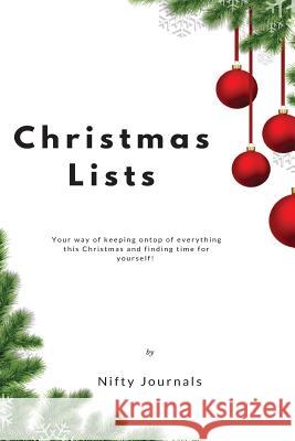 Christmas Lists Nifty Journals 9781729687048 Createspace Independent Publishing Platform