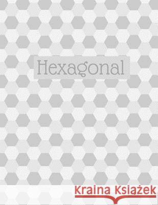 Hexagonal: Hex paper (or honeycomb paper), This large hexagons measure .5