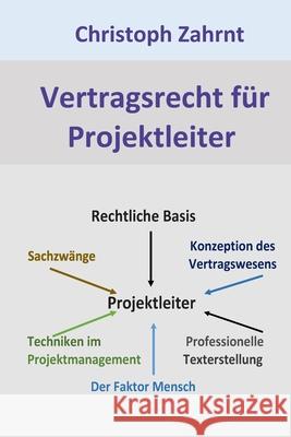 Vertragsrecht fuer Projektleiter Zahrnt, Christoph 9781729751312 Createspace Independent Publishing Platform