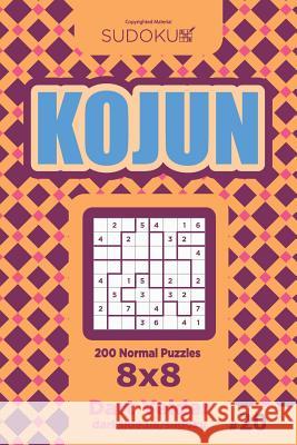 Sudoku Kojun - 200 Normal Puzzles 8x8 (Volume 20) Dart Veider 9781729763988