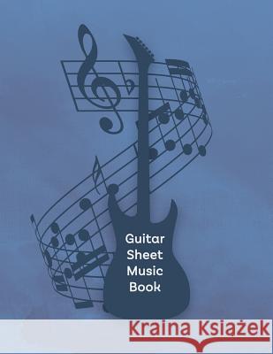 Guitar Sheet Music Book Ritchie Media Planners 9781730873935 Independently Published