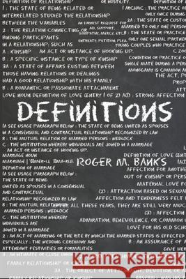 Definitions Roger M. Banks 9781731286369