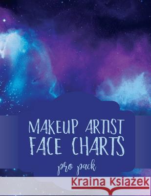 Makeup Artist Face Charts: Pro Pack Iphosphenes Journals 9781731337962 Independently Published