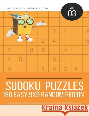 Sudoku Puzzles - 180 Easy 9x9 Random Region Vip Puzzle 9781731392145 Independently Published