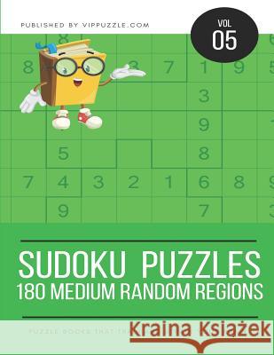 Sudoku Puzzles - 180 Medium Random Regions Vip Puzzle 9781731496775 Independently Published